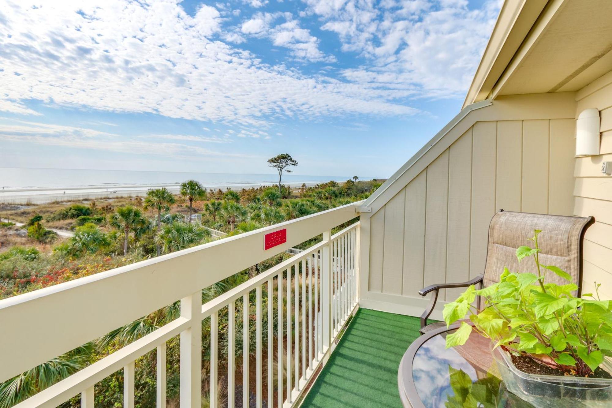 Breakers Oceanfront Getaway With Amazing View And Pool Villa Хилтън Хед Айлънд Екстериор снимка
